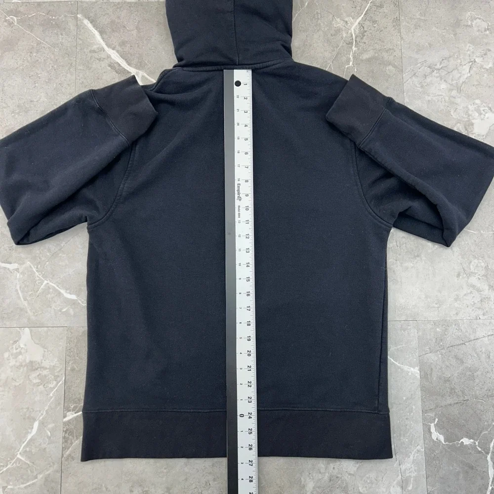 Adidas Y-3 Hoodie Mens Medium U Square Pullover Sweatshirt‎ Yohji Yamamoto Black